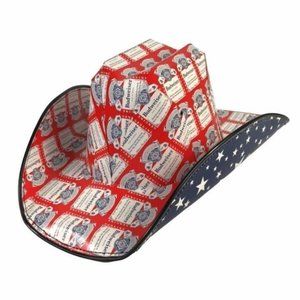 Budweiser Cowboy Hats Beer 4th Of July 